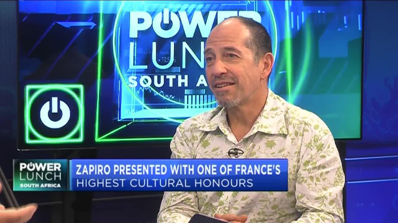 SA cartoonist Zapiro presented with top French cultural honours