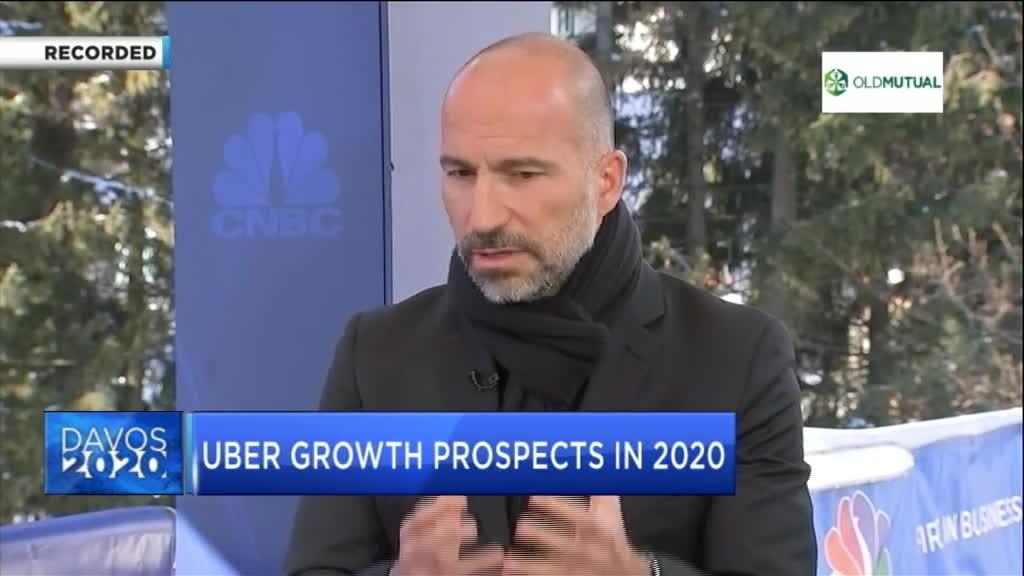 World Economic Forum: UBER CEO Khosrowshahi on company’s growth prospects in 2020