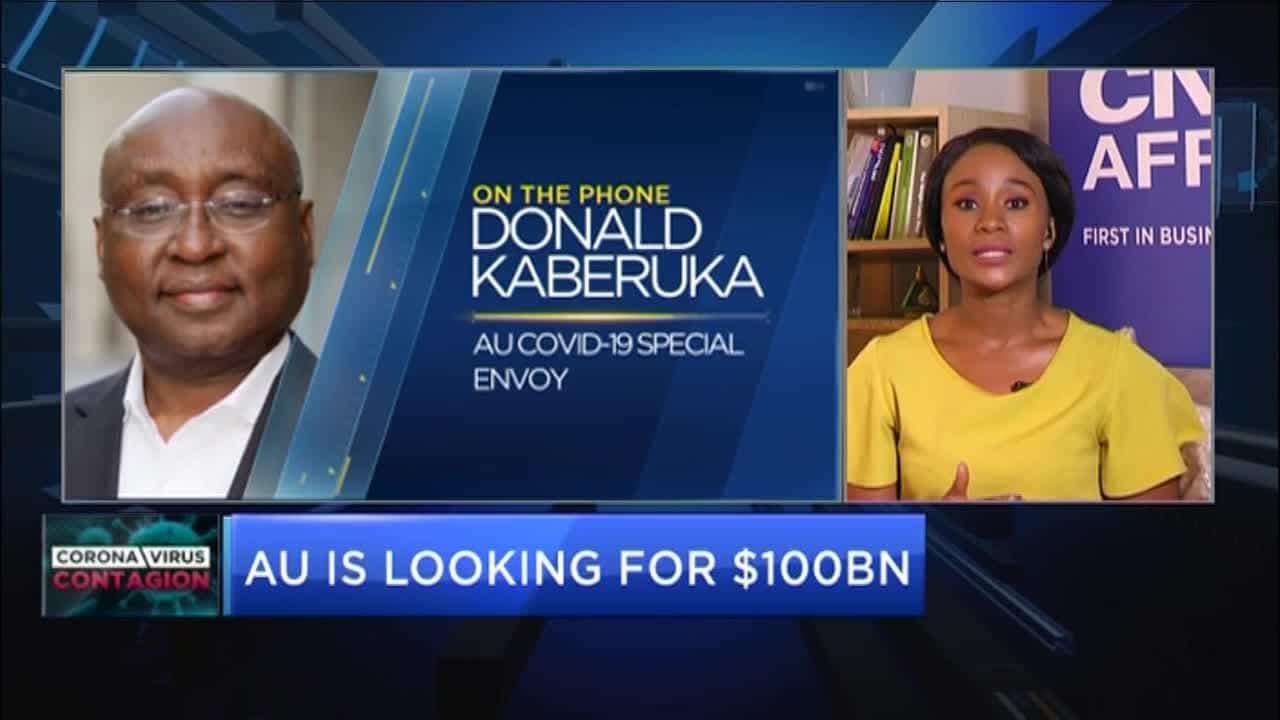 Donald Kaberuka: AU is looking for $100bn to fight COVID-19 on the continent