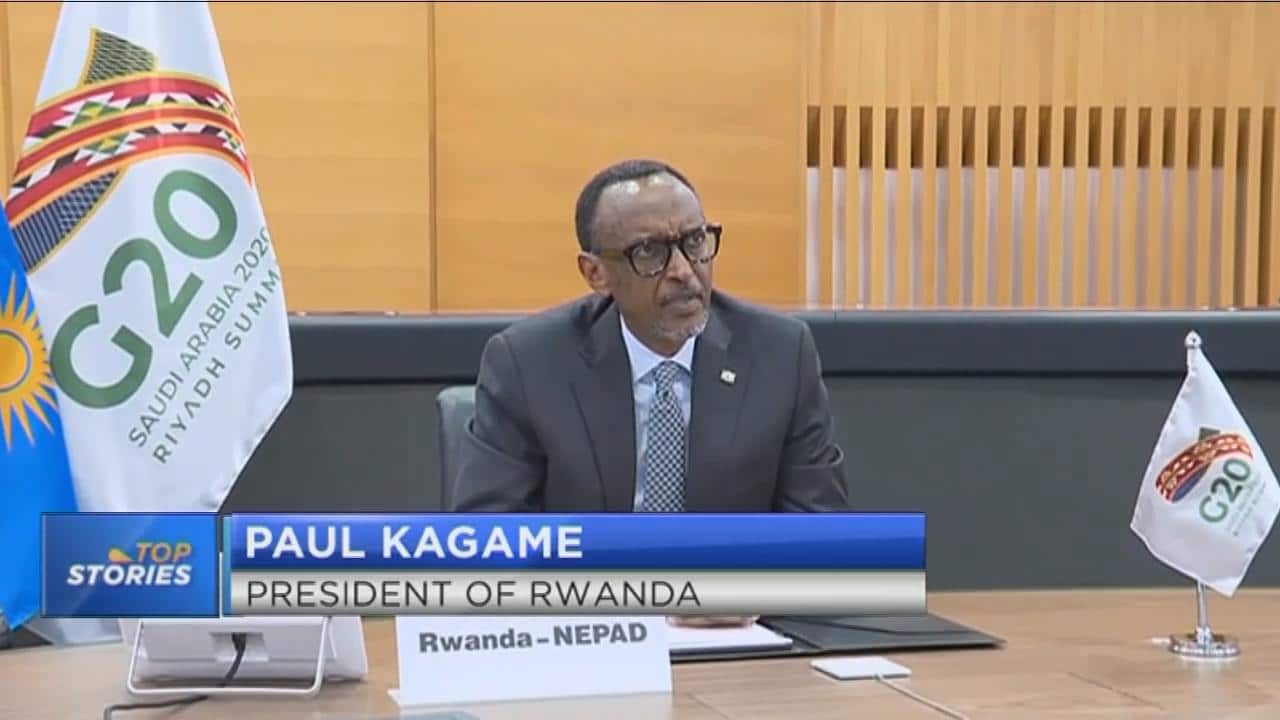 Kagame calls for equitable distribution of COVID-19 vaccine