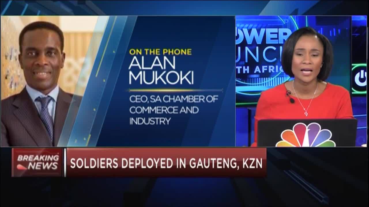 SA violence precedes Zuma ruling,  says SACCI CEO Alan Mukoki