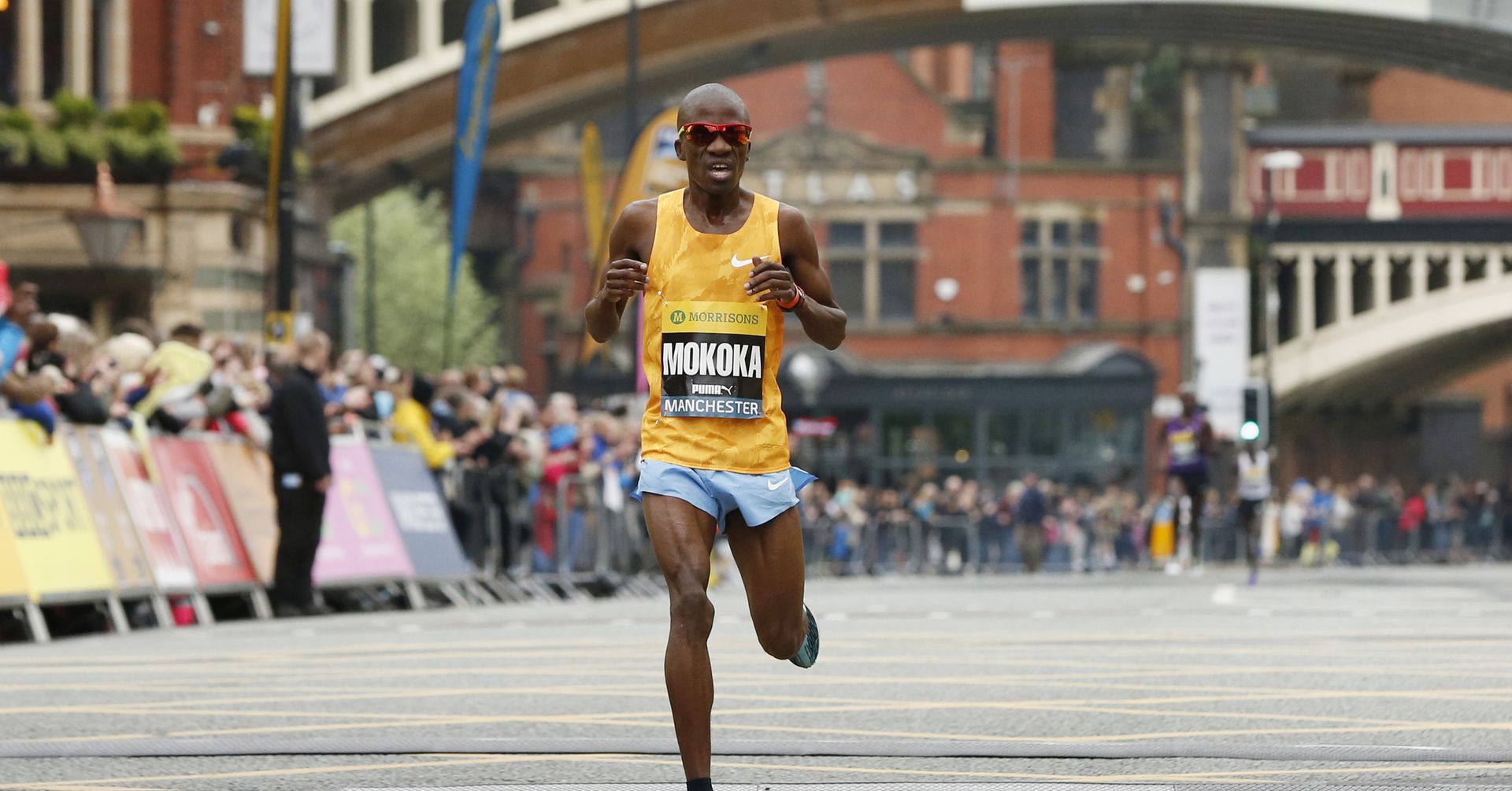 South Africa’s Mokoka breaks world record in first 50km race