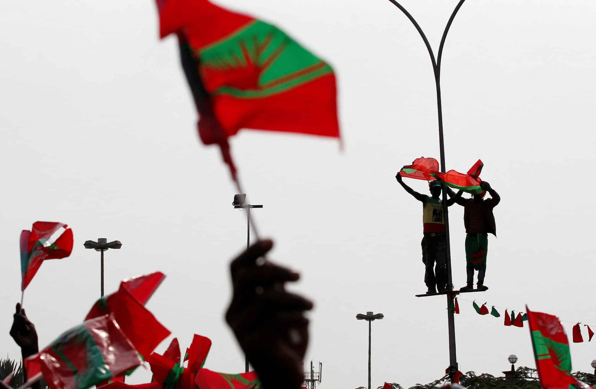 Unequal and divided, Angola braces for tense election