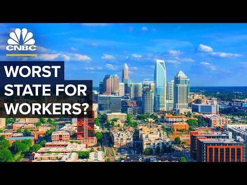 Where Is The Worst State For U.S. Workers?
