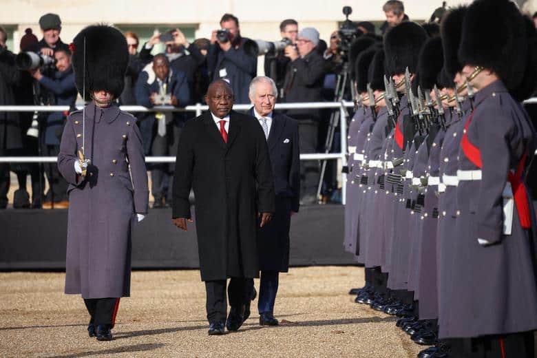 south african state visit to london
