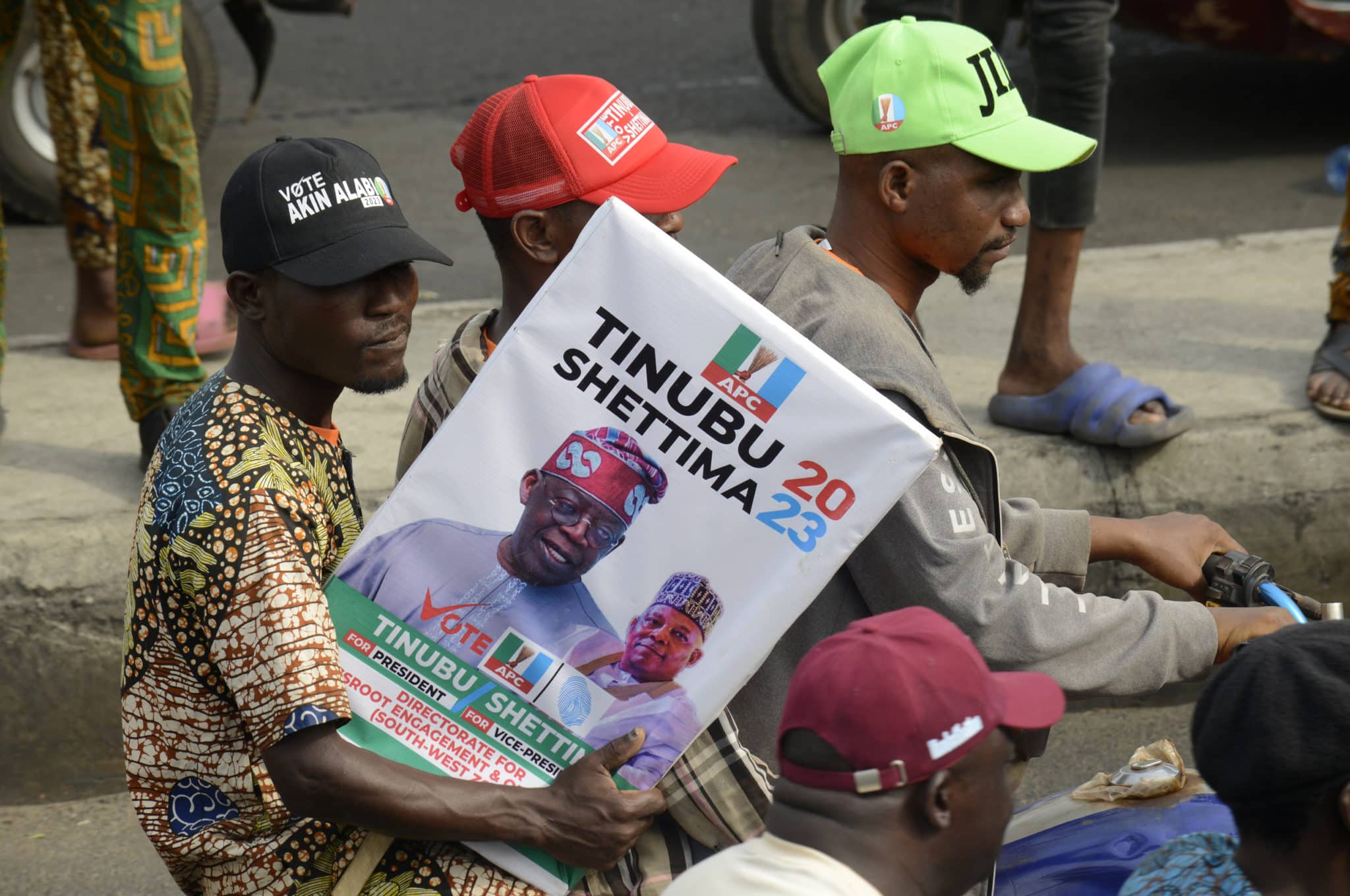 Tinubu ahead in Nigeria election as opposition parties reject vote