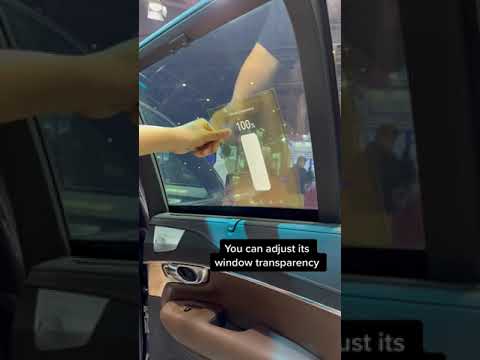 The Didi Robotaxi was one of the concept cars presented at the Shanghai Auto Show.