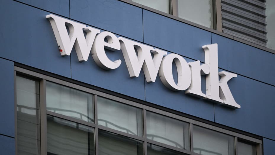 WeWork, once valued at $47 billion, files for bankruptcy