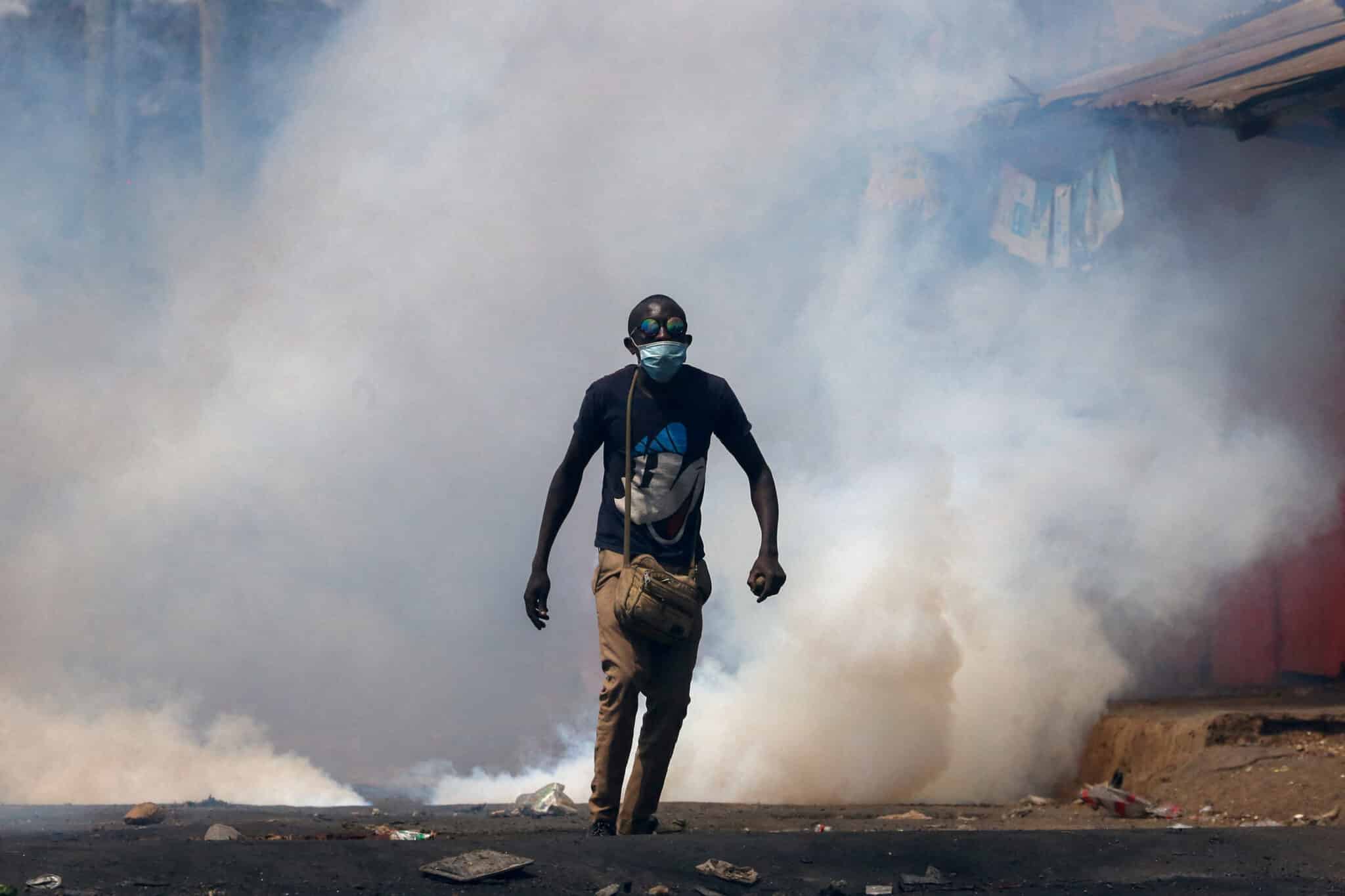 Kenya police use tear gas to disperse crowds after call for more demonstrations