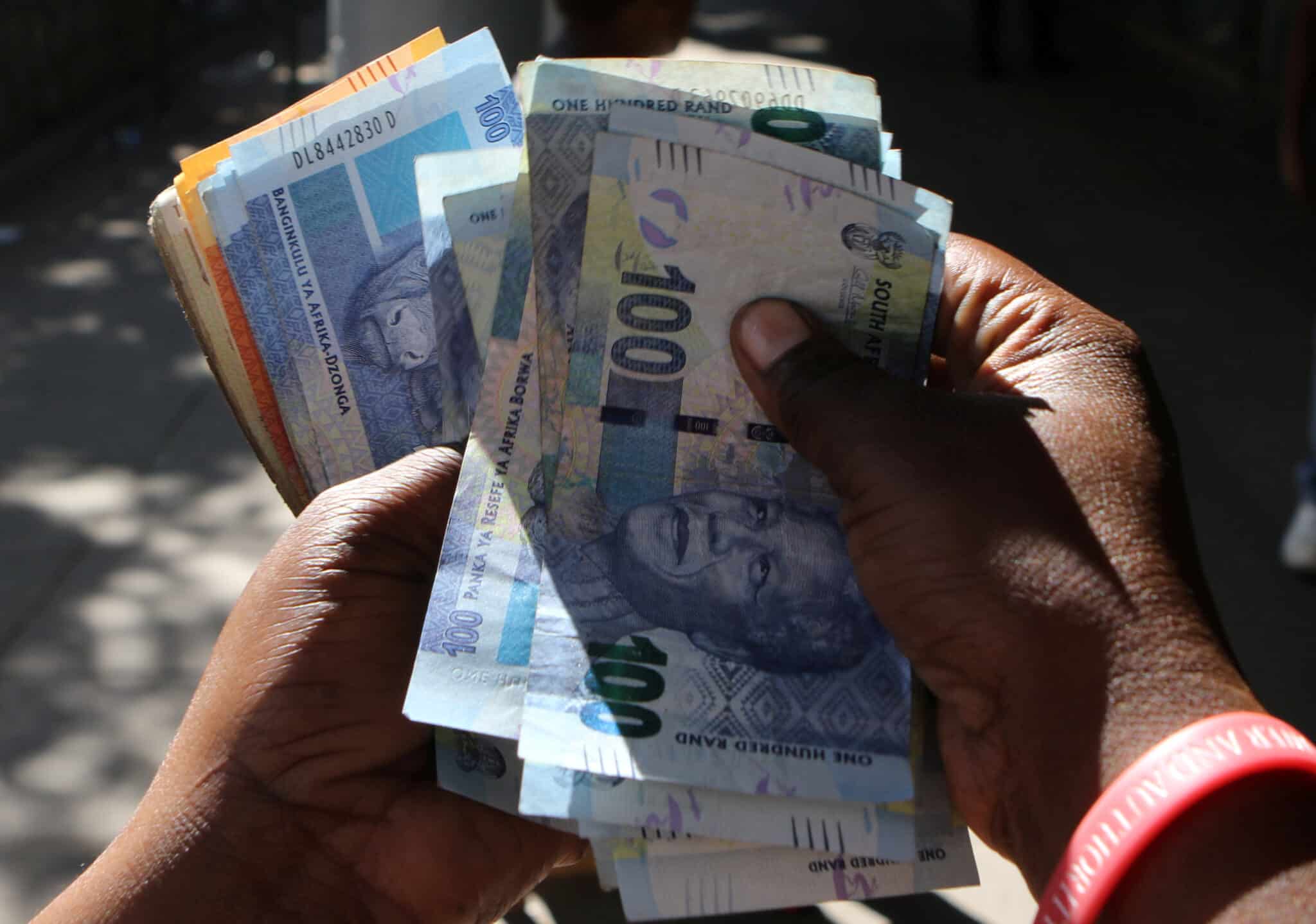 South African rand firms to fresh 20-month high