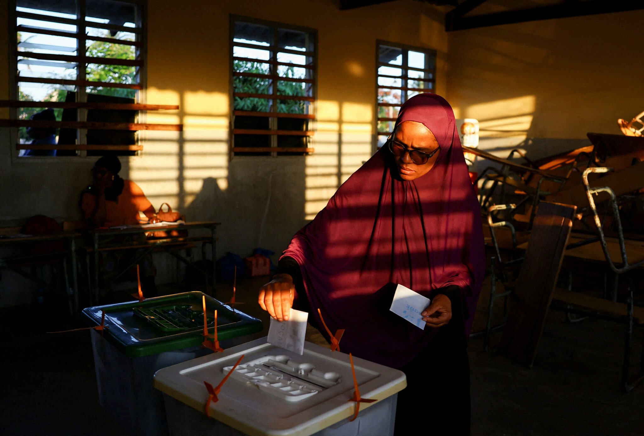 Mozambique early vote counting under way after peaceful election