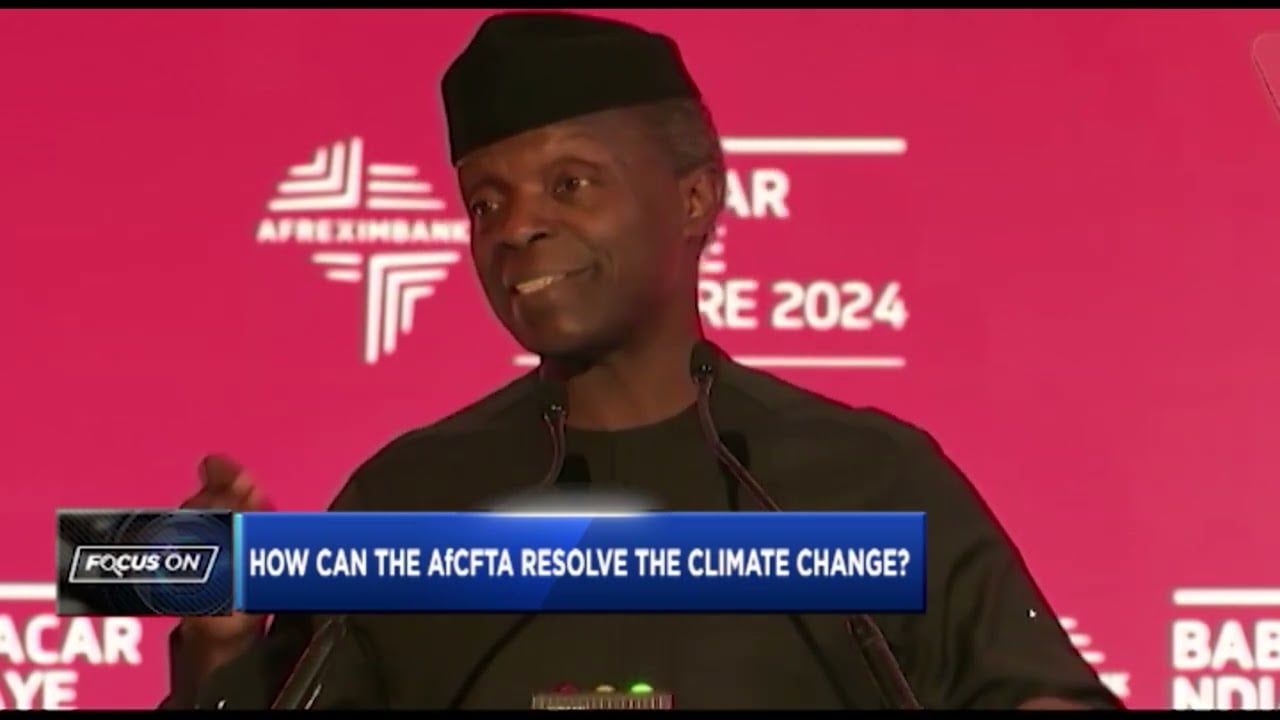 Yemi Osinbajo delivers the 8th Annual Babacar Ndiaye Lecture