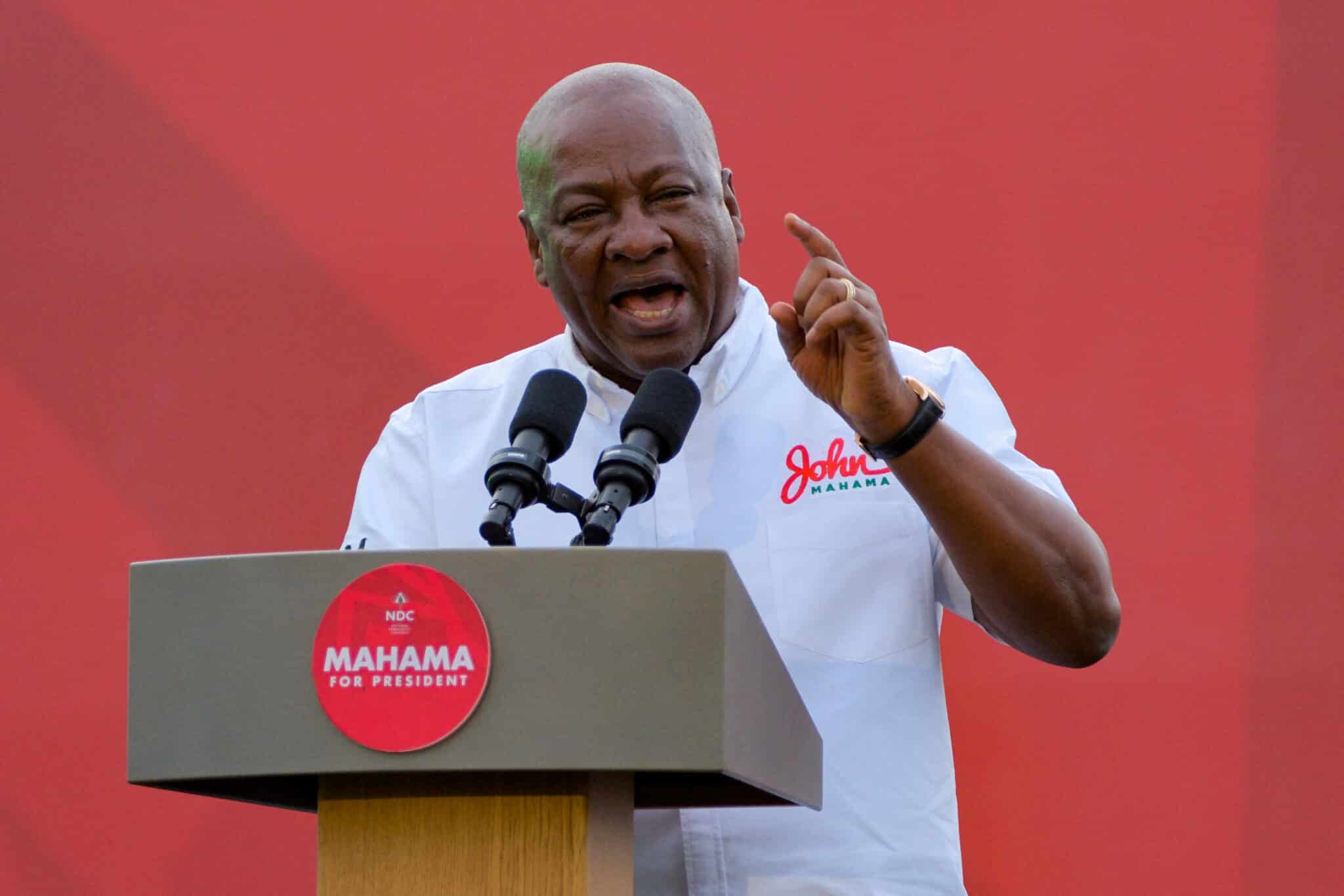 Main Ghana opposition leader tipped to win presidential vote, poll shows