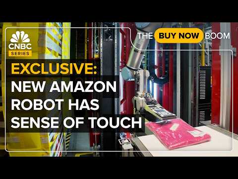 Meet Amazon’s Robot, Vulcan, The first With A Sense Of Touch