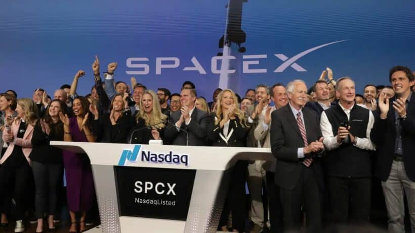 SpaceX set to open at $165 per share, down from initial indication of ...